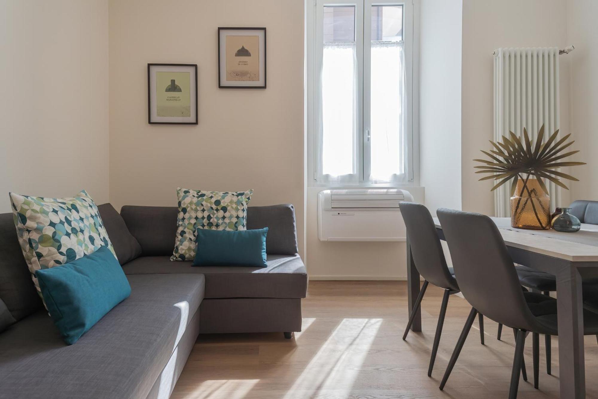 Manaraquattro - Apartament In Como Near The Center With Free Parking - Lake Como Eksteriør billede